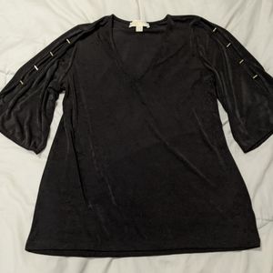 Michael Kors Black dress blouse